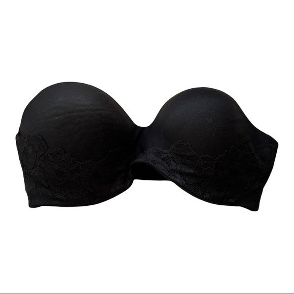 Body by Victoria Lined Strapless 32DDD Black - Picture 1 of 8